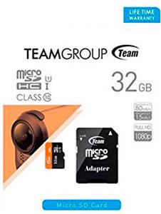 Team - flash memory card - 32 GB - microSDHC UHS-I