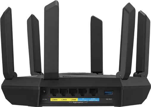 ASUS RT-AXE7800 - wireless router - 802.11a/b/g/n/ac/ax (Wi-Fi 6E) - desktop