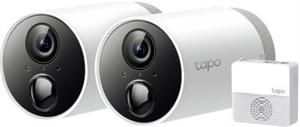 Tapo C400S2 V1 - 2 x Tapo C400 Cameras + Tapo H200 Hub - network surveillance camera