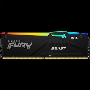 Kingston DRAM 16GB 6000MT/s DDR5 CL36 DIMM (Kit of 2) FURY Beast RGB EXPO EAN: 740617331905