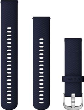 Zamjenski remen Garmin 22mm - Dark Blue (Silver kopča) - za VENU 2