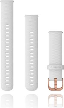 Zamjenski remen Garmin 18mm - White (RoseGold kopča)