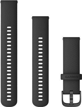 Zamjenski remen Garmin 22mm - Black (siva kopča)