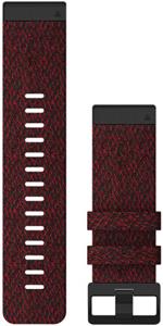 Zamjenski remen Garmin za fenix 6x - Heathered Red Nylon