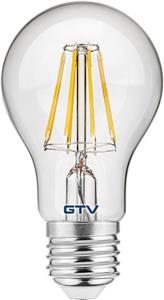 GTV LED lamp FILAMENT E27 8W A60 3000K