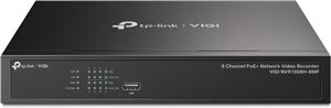 TP-Link VIGI NVR1008H-8MP, 8 Channel PoE Network Video Recorder