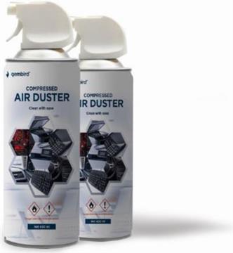 Gembird Compressed air duster (flammable), 400 ml