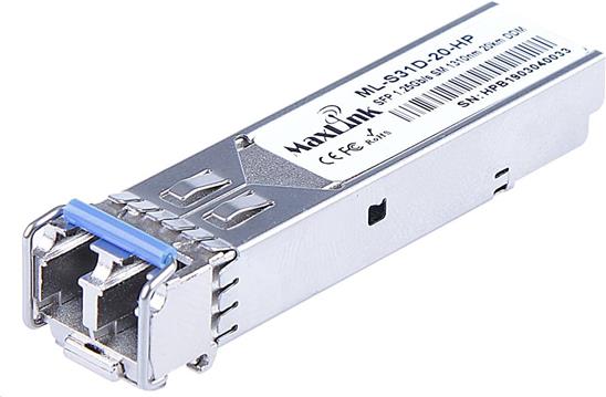 MaxLink 1.25G SFP HP optical module (SM, LC)-20km