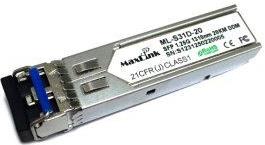 MaxLink 1.25G SFP Optical module, (LC, SM) - 20km