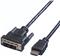 DVI Cable DVI-M - HDMI-M, 3.0 m, 11.99.5532 