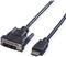 Roline Cable DVI-M - HDMI-M, 5.0 m, 11.99.5552