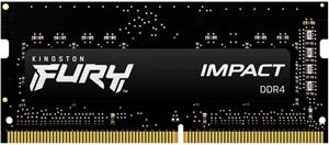 Memorija za prijenosno računalo Kingston FURY Impact - DDR4 - kit - 64 GB: 2 x 32 GB - SO-DIMM 260-pin - 2666 MHz / PC4-21300 - unbuffered