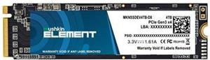 Mushkin SSD ELEMENT - 4 TB - M.2 2280 - PCIe 3.0 x4 NVMe