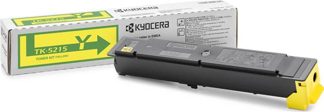 Kyocera TK 5215Y - yellow - original - toner cartridge
