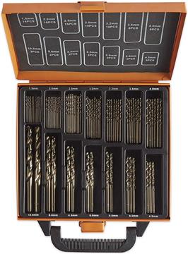 VonHaus 99 partial set of cobalt drills