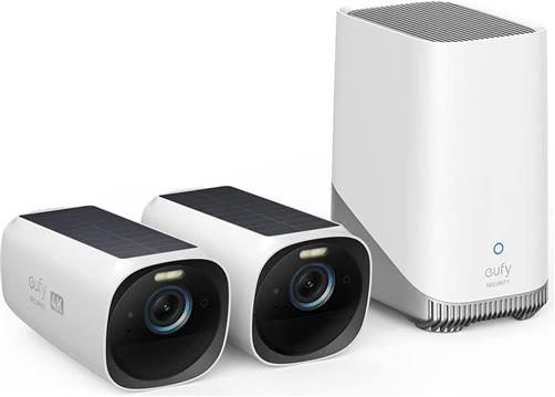 Anker Eufy security EufyCam 3 set of 2 cameras + base