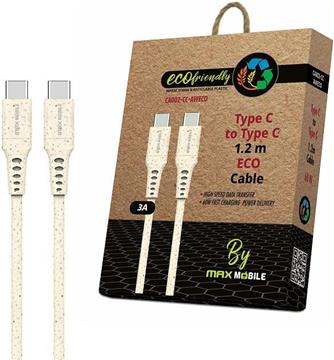 MAXMOBILE DATA KABEL TYPE C-TYPE C CA002 QC 3A 1,2m ECO