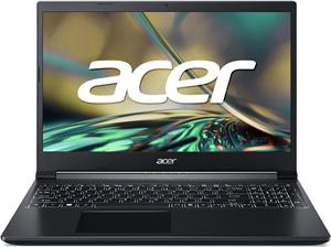 Laptop ACER Aspire 7 NH.QHDEX.00G / AMD Ryzen 5 5625U, 32GB, 512GB SSD, GeForce RTX 3050 4GB, 15.6" FHD IPS, bez OS, crni