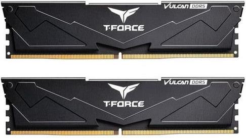 Team Vulcan Schwarz 32GB DDR5 6400, CL40, (2x16GB), FLBD532G6400HC40BDC01