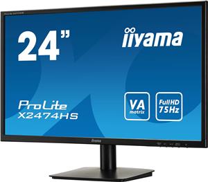60,5cm/24'' (1920x1080) Iiyama ProLite T2455MSC-B1 16:9 5ms IPS HDMI DisplayPort USB 3.0 VESA Speaker