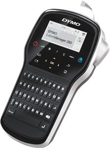 ET Dymo labeling device LabelManager 280 keyboard QWERTZ suitcase set