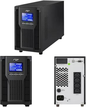 FSP Fortron Champ 2K Tower Online UPS 2000VA 1800W 4xIEC