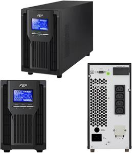 FSP Fortron Champ 3K Tower Online UPS 3000VA 2700W USB RS-232 4xIEC