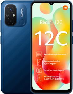 Smartphone XIAOMI Redmi 12C, 6.71incha, 3GB, 64GB, Android 12, plavi