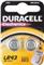 Baterija alkalna LR43 - 2 komada (AG12, LR1142, V12GA, 1176A),Duracell