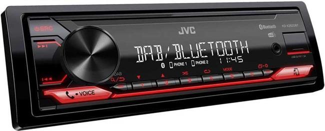 Auto radio JVC KD-X282DBT, DAB+, bluetooth, AUX, USB