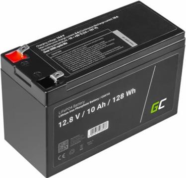 Green Cell LiFePO4 12V 12.8V 10Ah