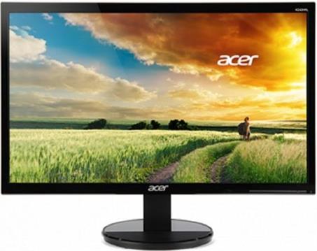 Monitor 23.8" ACER K242HYLbbidx, FHD, VA, 60Hz, 5ms, 250cd/m2, 3000:1 crni