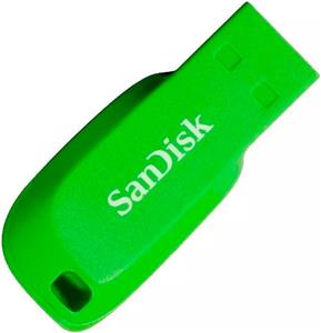 SANDISK 16GB USB2.0 Cruzer Blade Green