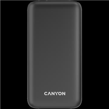 CANYON Power bank 30000mAh Li-poly battery, Input Micro: DC5V/2A, 9V/2A Input Type c PD :DC5V/3A, 9V/2A Output Type C PD:5V/3A,9V/2.2A,12V/1.5AOutput USB A1+USBA 2: 5V3A,5V/4.5A,4.5V/5A,9V2A,12V1.5A,2