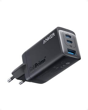 Anker 735 GaN III Prime, 3-port 65W charger, black