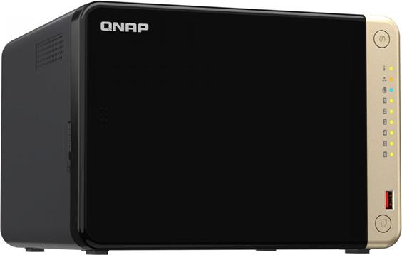 QNAP NAS server for 6 disks, 8GB ram, 2.5GbE network