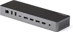 StarTech.com Thunderbolt 3 Dock with USB-C Host Compatibility, Dual 4K 60Hz DisplayPort 1.4 or Dual HDMI 2.0 Monitors, Single 8K, TB3/USB-C Laptop Docking Station, 96W PD, 5x USB, 10Gbps - 96W Power D