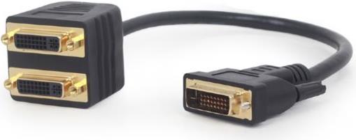 Gembird Passive DVI-D male to dual DVI female splitter cable, 0.3m