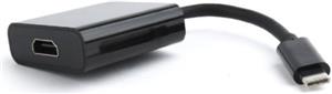 Gembird USB-C to HDMI adapter, black