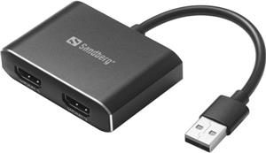Sandberg USB 3.0 to 2xHDMI Link