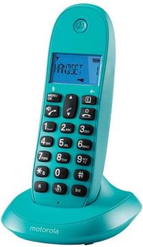 MOTOROLA DECT TELEFON C1001LB+ tirkizna