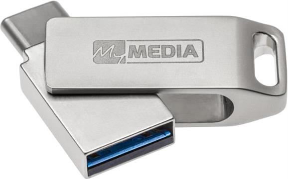 MyMedia Dual USB3.2 Gen1 /USB-C 64GB, metal