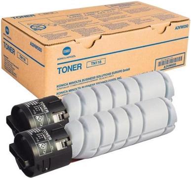 Toner Konica Minolta TN-118bk twin pack black #A3VW050 (A3VW0D0)