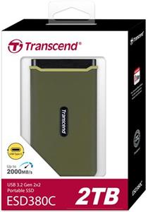 Transcend SSD ESD380C USB 3.2 Gen 2 Type C 2TB