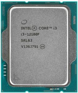 Intel CPU Desktop Core i3-12100F (3.3GHz, 12MB, LGA1700) tray