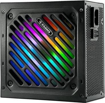 Xilence 750W Gaming, ATX 2.52v 80+ GOLD, aktivan PFC, 3×PCIe, 6×SATA, 20+4 pina, 120mm ARGB ventilator, crno