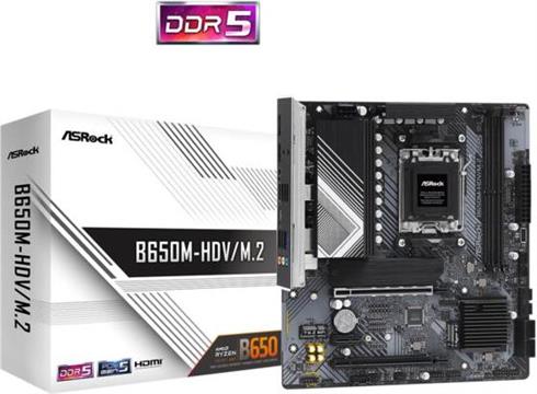 Matična ploča Asrock B650M-HDV/M.2 - Micro ATX - Socket AMD AM5 - AMD B650