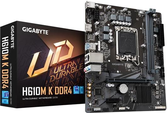 Gigabyte H610M K DDR4 (H610,S1700,mATX,DDR4)