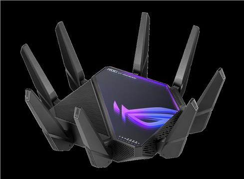 ASUS ROG Rapture GT-AXE16000 - wireless router - 802.11a/b/g/n/ac/ax (Wi-Fi 6E) - desktop