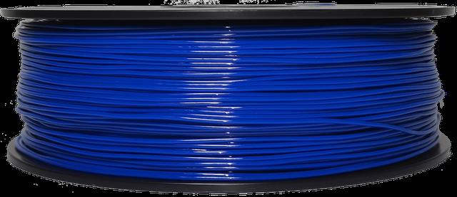 Filament for 3D, TPU, 1.75 mm, 1 kg, blue